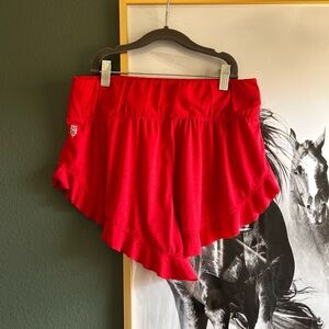 Free People Movement Ruffled Women’s Shorts